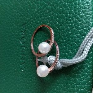 Faux Pearl Stacking Rings
